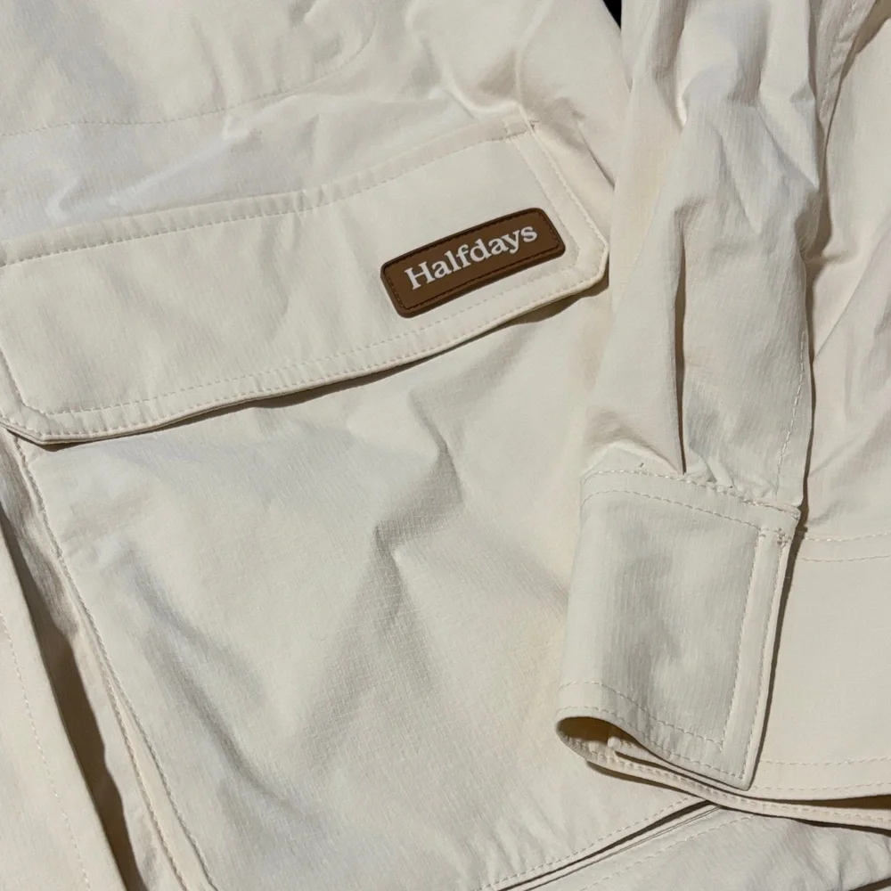 NWT Halfdays Cream Utility Jacket for Women - Picture 2 of 8